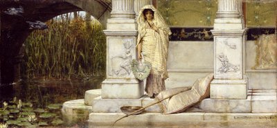 Rzymska rybaczka, 1873 autorstwa Lawrence Alma Tadema